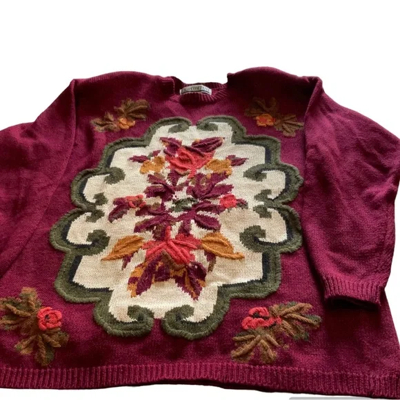 SK & Company Vintage Size Medium Knit Sweater - Picture 3 of 12